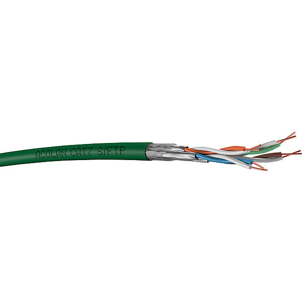 ACOME ACOLAN 1000SFDP Kat.7 grün 8P S/FTP AWG23 R7480A-Cca-T500